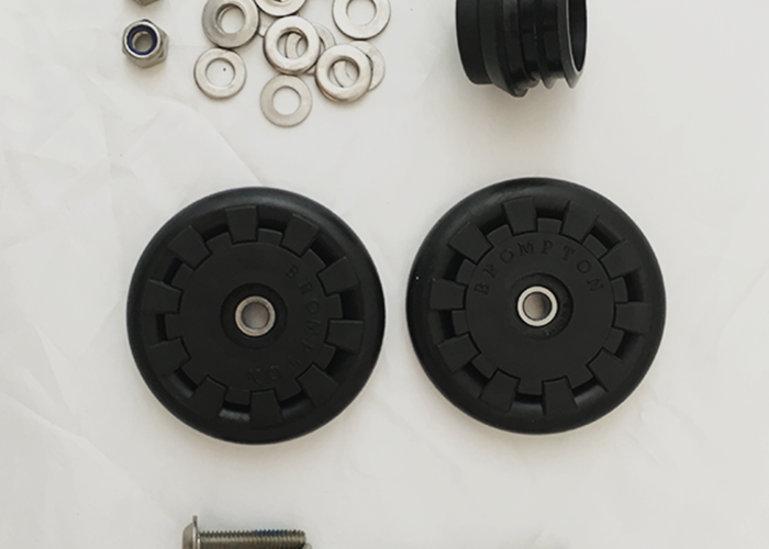 Eazy Wheel rollers with fittings 6mm holes pair (QEZW-M6) MSRP 34.99 USD