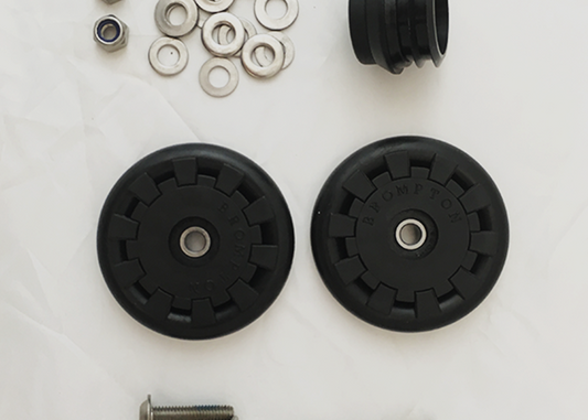 Eazy Wheel rollers with fittings 6mm holes pair (QEZW-M6)  MSRP 34.99 USD